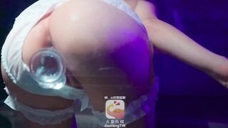 李娜娜 #cos #女仆 #兔女郎 #麻豆 #自慰 #白丝 #口交 合集 (3)