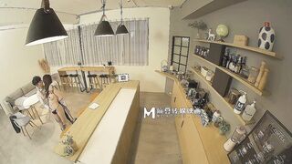 【麻豆传媒】李允熙【淫行咖啡厅】性爱成瘾的店员们，高清720P原版首发【MDWP-0019】