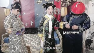 【麻豆传媒】销魂女神-陈可心【后宫争宠传】嫔妃私通秘怀龙种，高清720P原版首发【MAD-040】