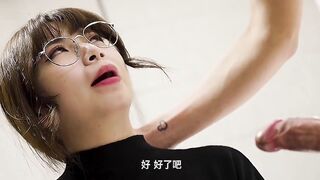 【天美传媒】乐淆雪【实习助理第一天拍AV】片场全裸职场性教育，高清720P原版首发【TMW032】
