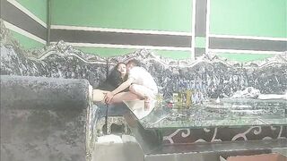 商K达人，包间再约极品小姐姐，灯红酒绿，耳鬓厮磨，沙发激战后入白臀