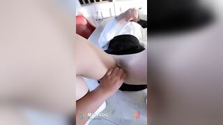 【遥控跳蛋】 捡到的遥控控制极品学妹，下体阵阵快感娇声连连，诱人娇躯只想按在胯下狠狠地抽插，女上位干