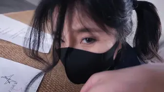 《差生的课后惩罚2》这次的惩罚会是什么？坐着眺蛋阅读错题，强制两次羔_潮、开腿M绑、鸭子坐、sp、裙底视角。