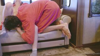 浪漫主义中法情侣，上海留学生【AsyaxAsh】，媚洋反差婊与大肉棒各种性爱