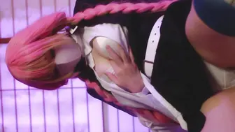 【网红主播】cos福利姬巨乳萝莉口交定制