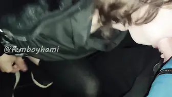 网红TS欧美伪娘口含大牛子 #femboyhami  #露出  #伪娘  #男娘