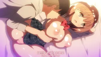 母乳醬想要噴出來。 3