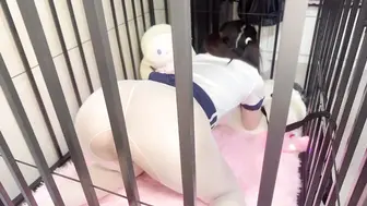 反差眼镜嫩妹【UU睡不着_】被圈禁的小母狗_睡醒就想吃肉棒_猛插骚嘴蜜穴中出_#新片速递