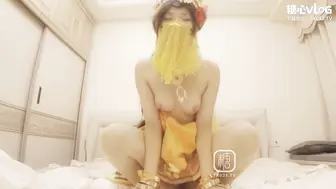 古风网红嫩妹【春原晴子】玉兔公主的浪漫良缘_精液灌满玉兔的骚穴_#新片速递