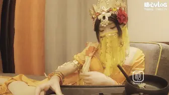 古风网红嫩妹【春原晴子】玉兔公主的浪漫良缘_精液灌满玉兔的骚穴_#新片速递