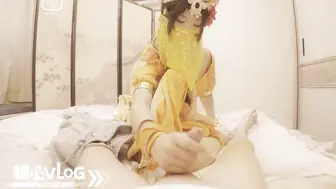 古风网红嫩妹【春原晴子】玉兔公主的浪漫良缘_精液灌满玉兔的骚穴_#新片速递