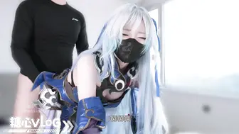 网红萝莉嫩妹【嫩小兔】镜流cos_淫穴审问_玉足口穴套取情报_蜜穴灌满精液_#新片速递