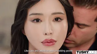 【Tushy】丰满尤物完美开菊～巨乳肥臀被黑吊撑到合不拢