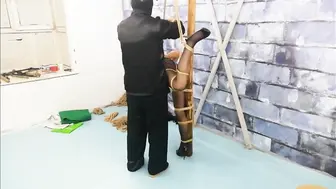女奴菲菲偷情被抓 | 当着原配的面被调教到高潮失禁求饶