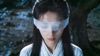 《尹志平爆肏小龙女》月光树下，蒙眼小龙女，被尹志平大屌爆肏侵犯！