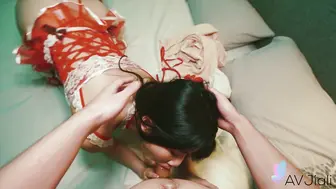 AVJiali 晨曦红色内衣美艳尤物 背着男友偷情激情享乐