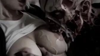 AI动漫 生化危机 格蕾丝自拍被僵尸强奸怀孕深喉呕吐全过程