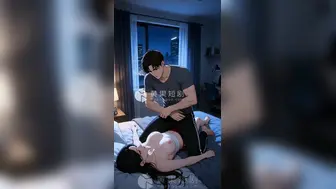 韩漫画风少妇白洁：人妻被邻居一步步调教 双腿大开被内射到高潮失神