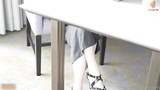 下面有根棒棒糖_【制服尤物】出轨已婚女上司，寂寞老板让我用力操死她